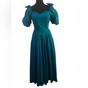 Laura Ashley 80’s  Puff Sleeve Sundress EUC 8